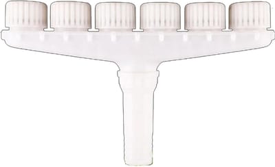 Kunststof Sproeier - Vernevelaar Tuinsproeier - Efficiënte Tuinirrigatie - Draaibaar Instelbaar Volume - 35 x 16 x 6 cm - Groen