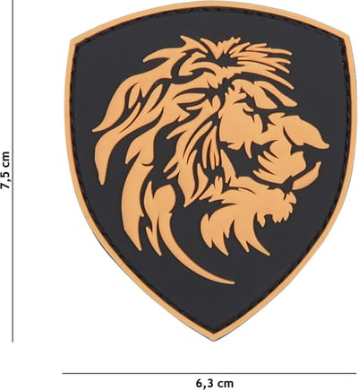 101 Inc Embleem 3D Pvc Nederlandse Leeuw  20028