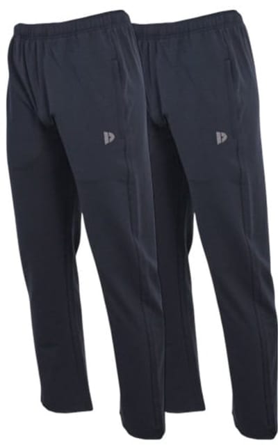 2-Pack Donnay - Stretch Joggingbroek (Jorge) - Sportbroek - Heren - Navy (010) - maat S