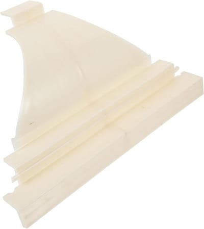 Betonmal voor Dakrand - Gietmal Dakdecoratie - Dakranden Vormgeven - Herbruikbaar Plastic - 40 x 30 x 8 cm - Beige