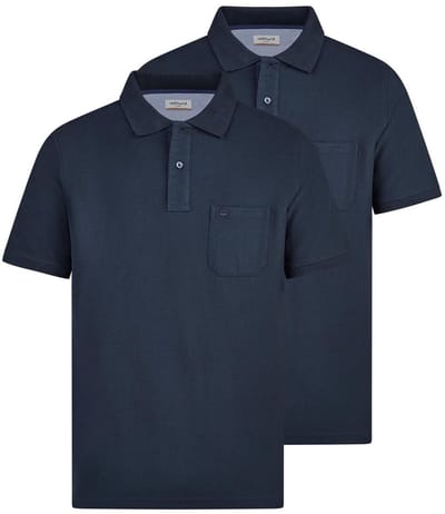 Redmond Heren poloshirt 2 pack Basic