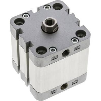 ISO 21287 Compacte Enkelwerkende Cilinder 50-25mm - Magnetisch