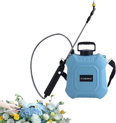 Elektrische Rugsproeier - Tuinsproeier Verstelbaar - Tuinonderhoud Reiniging - Type-C Oplaadbaar - 8 Liter - Zwart