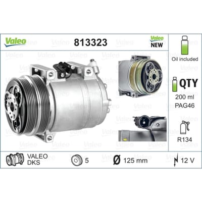 Compressor airconditioning VALEO 813323