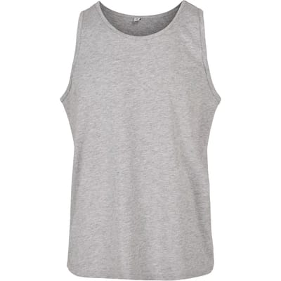 Build your Brand Basic Tank BYBB011 - Heather Grey - XS