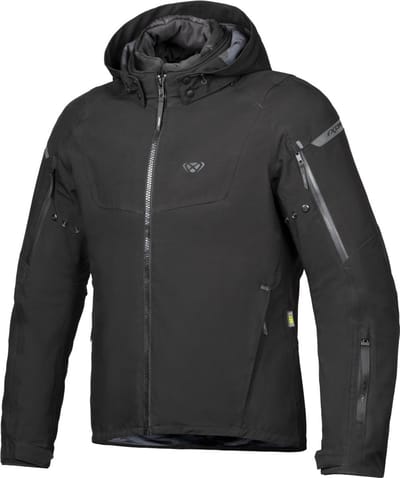 Motorjas IXON Burning zwart maat XL
