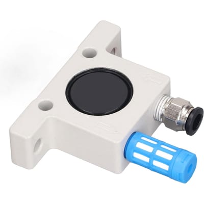 Vibrateur à Turbine Pneumatique Alliage d'Aluminium Type à Bille Oscillateur à Turbine à Air Industriel Filetage G1 4 pouce