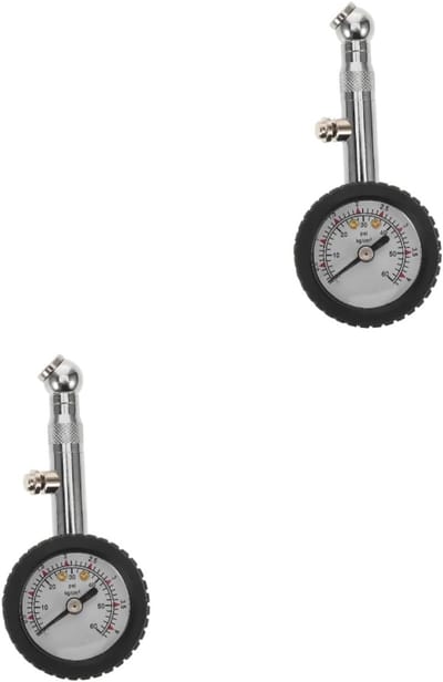 Bandenspanningsmeter Set - Druk Meter - Veilig Rijden - Nauwkeurige Metingen - 2 Stuks - Multi