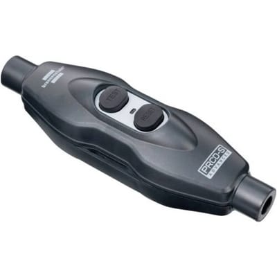Brennenstuhl Professional PRCD-S ADVANCED mobiele persoonsbeveiligingsschakelaar voor kabelmontage (voor gebruik op bouwplaatsen en permanent buitengebruik IP55, alpolig schakelend, voldoet aan DGUV 203-006)