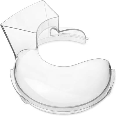 Heldere splash guard met vulopening voor 4.5-5QT mixers | Keukenaccessoires voor vleesmolen en menger | Bescherming tegen spatten en rommel