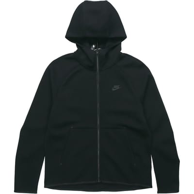 Veste Sweat à Capuche Zippée Nike Homme Vêtements d'Extérieur Noir 928484-010 M black