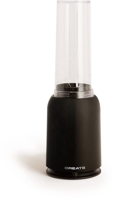 CREATE - Draagbare glazen blender - Zwart - MOI STUDIO