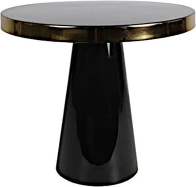 Countryfield Bijzettafel Ramah 45 cm zwart