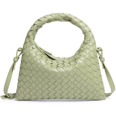 High-end Dumpling Bags, Handgeweven Tassen, Modieus en Veelzijdig, Dames Tassen voor Over de Schouder en Crossbody, en Niche Handtassen beige