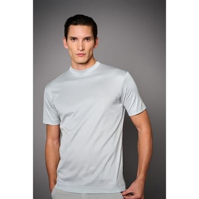 Desoto Luxury T-Shirt Uni Color Round Neck Grijs / male