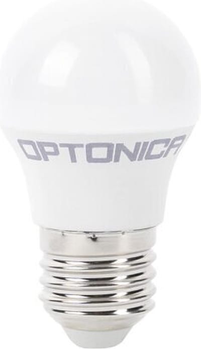 Optonica LED Kogellamp G45 E27 - 3.5W (vervangt 25W) - 300lm - 6000K Koel Wit - 230V - Energiezuinig