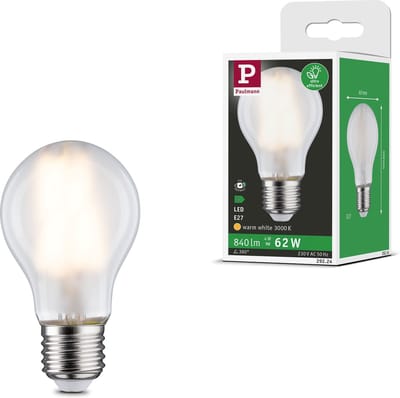 Eco-Line Filament 230 V LED-gloeilamp E27 Enkele lamp 840lm 4W 3000K Mat