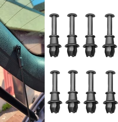 8 Stuks Hoedrek Klemmen voor Auto Bagage - Luggage Compartment Klemmen en Haken voor Mk6, Mk5, A3, Q2, Q3