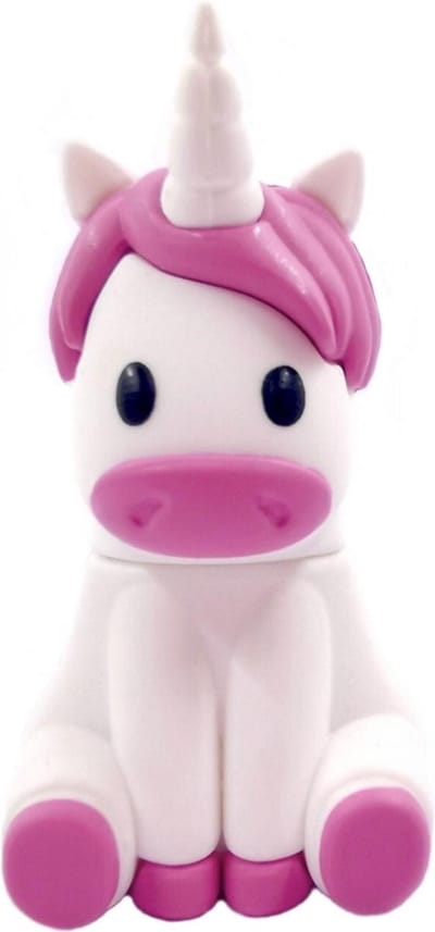 Ulticool Unicorn USB Stick 32 GB – Origineel eenhoorn verjaardag idee voor vrouwen, vriendin, tiener meisjes of jongens – grappige gadgets - roze, wit - Cute & kawaii - vrouw - puber versiering