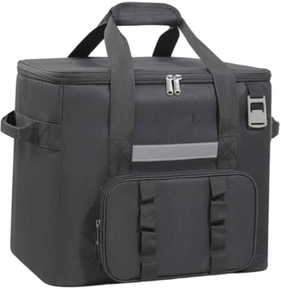 Dailygoods- Koelertas 40L - Draagbare Koeler - Waterdichte Campingkoeler - Geïsoleerde Tas - Lekkendicht - Ruime Capaciteit 46 Flessen - Koelbox