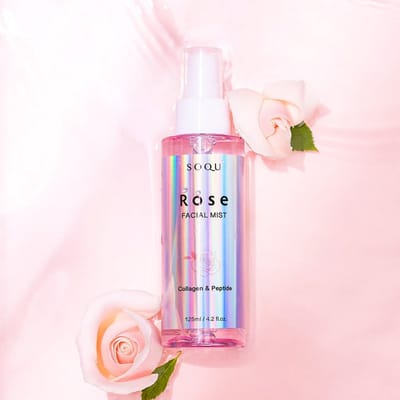 Soqu gezichtsspray met rozenextract 125 ml