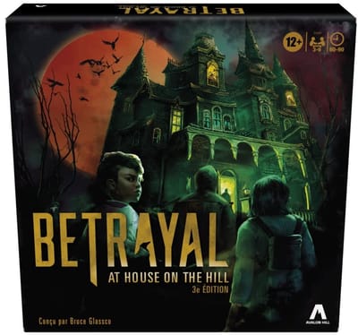 Dailygoods- Bordspel Coöperatief - Horror/Bordspel - Betrayal at House on the Hill - Nieuwe Personages - 3de Enthousiast Editie - Samenwerken en Overleven - Strategiespel
