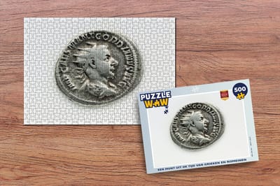 Puzzel Romeinse rijk - Munt - Man - Legpuzzel - Puzzel 500 stukjes