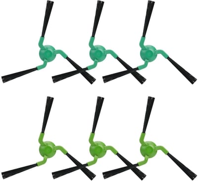 6 stuks zijborstels voor iRobot Roomba Max 705 Combo robotstofzuiger, reserveonderdelen voor iRobot Roomba Max 705 Combo accessoires (6 zijborstels)