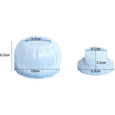 Pompoen Klei Siliconen Mallen Handgemaakte Thuis Halloween Opbergdoos Gips Gips Mal Sieraden Organizer Maken Hars Mal