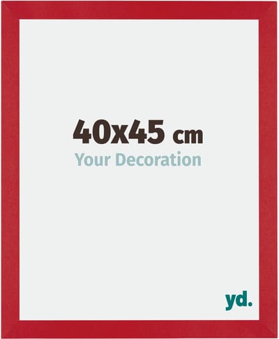 Your Decoration - Fotolijst 40x45 cm - MDF - Rood - Mura