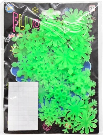 ProductGoods - 50 Groene Sterren aan de hemel - Glow in the dark sterren - lichtgevende groene sterren - Leuk voor in de kinderkamer - 50 stuks
