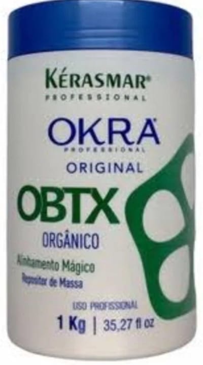 Kerasmar Okra Obtx Orgânico capillar 1kg