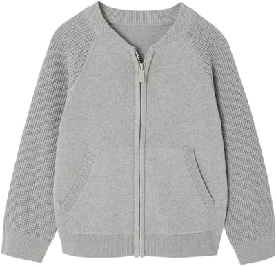 Vertbaudet Teddy vestje voor jongens met lange mouwen