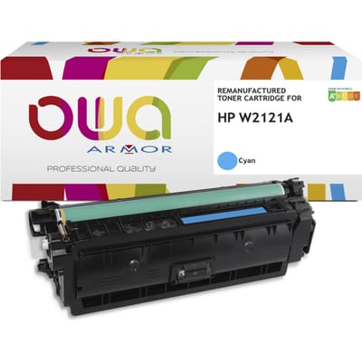 Tonercartridge OWA alternatief tbv HP W2121A blauw