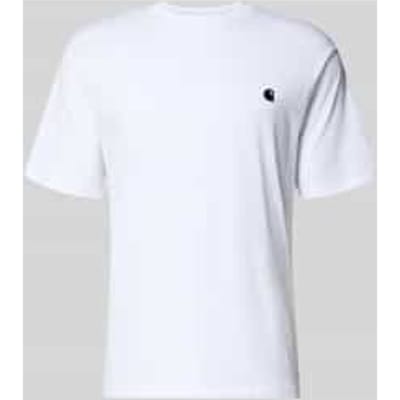 T-shirt met labelstitching model 'Madison'