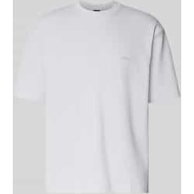 Regular fit T-shirt van katoenmix model 'TE_HIVE'