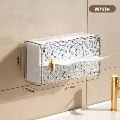 Toiletpapierdoos Wandmontage Glacier Patroon Keuken Tissue Opbergdoos Huishoudelijke Opbergbenodigdheden