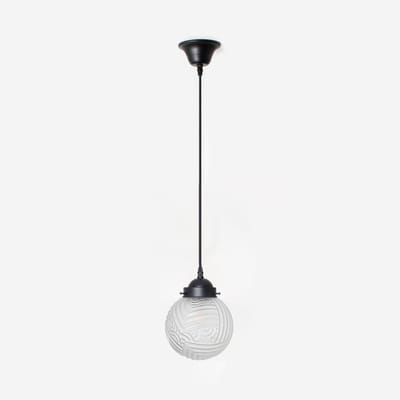Hanglamp aan snoer Nouveau Romance Geëtst Moonlight - Art Deco Trade