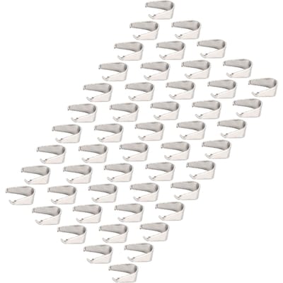 500 Stuks Knelklemmetjes Sterk Hittebestendig Prachtige Hanger Verbindingstukjes voor DIY Sieraden Maken white