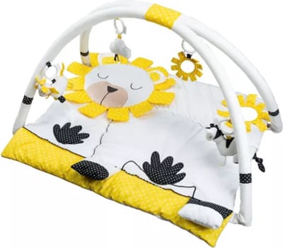 Sauthon Pluche et Pompom Babygym & Speelkleed – Zonnig Speelplezier voor Jouw Kleintje!