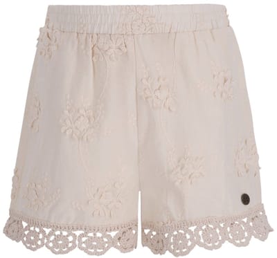 Like Flo - Fanny Flo girls 3D leaf embroidery short - Kit - Maat 104