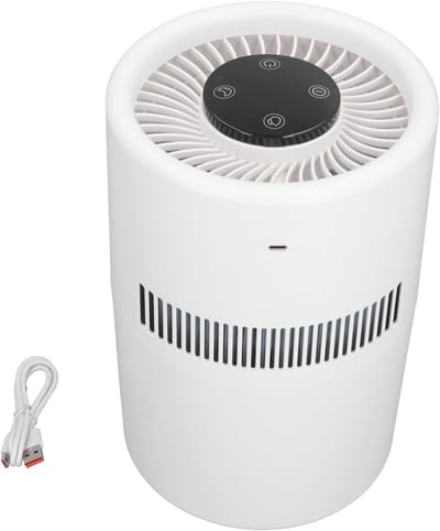 Stille 2-in-1 luchtreiniger en luchtbevochtiger met 4L watertank voor kantoor en slaapkamer