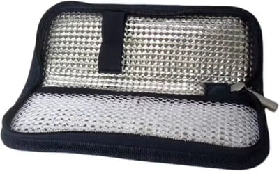 Diabetes koeltas - diabetes tas - insuline koeltas - zwart - diabetes etui - koeltas - KELERINO.