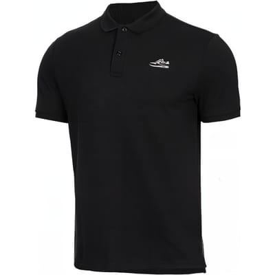 Nike Sport Korte Mouw Poloshirt Heren tops Zwart AR2322-010 XL