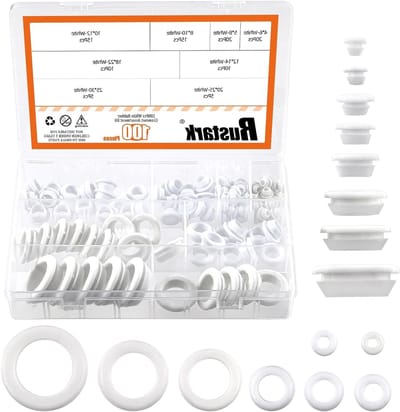 Rubber Plugs Assortiment Kit - Zwarte Rubber Kabeldoorvoeren en Dichtingen voor Auto's en Motoren in 8 Maten