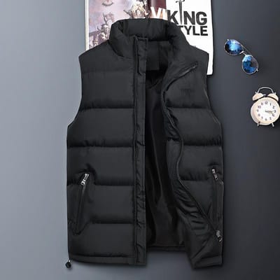 Populaire Herfst en Winter Nieuwe Dons Katoen Vest Heren Vest Casual Vest Grote Maat Heren 6XL