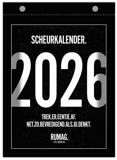 Rumag scheurkalender - 2026