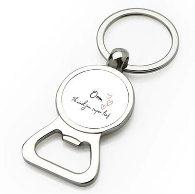Akyol - oom ik vind jou super lief flesopener - Oom - de liefste oom - verjaardag - cadeautje voor oom - oom artikelen - kado - geschenk - 9 bij 3 cm