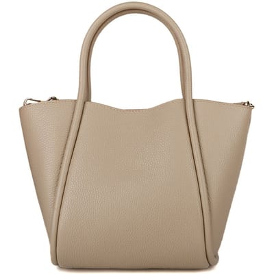 Giulia Monti Schoudertas Grijs Beige