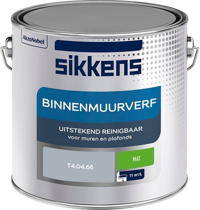 Sikkens - Binnenmuurverf Mat - T4.04.66 - Mengverf - 2,5 L
